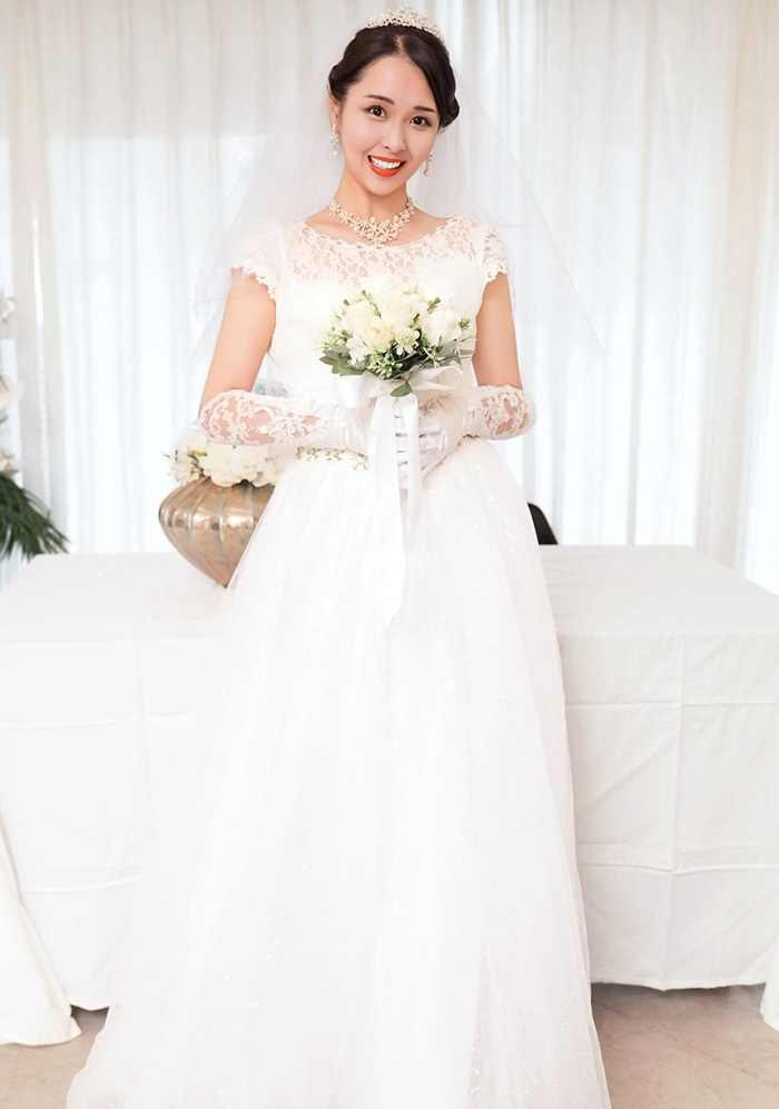 星野さやか　結婚式NTR…元彼にウエディングドレス姿で壮絶な生ハメ中出し。